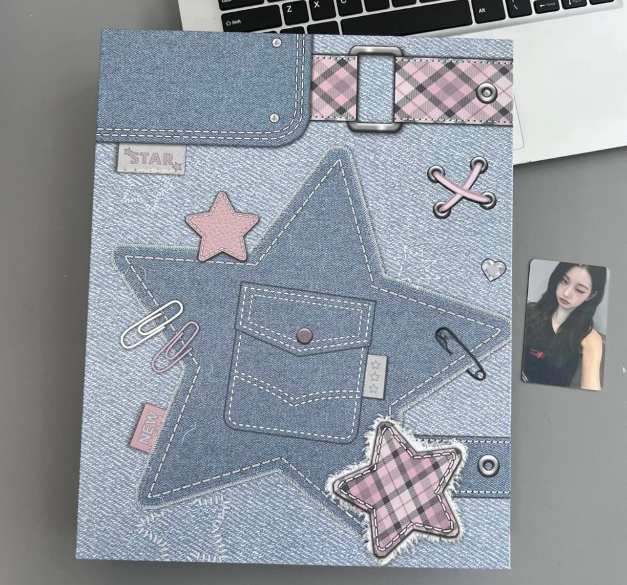 Denim HardCover A5 and A4 - Photo Card Binder