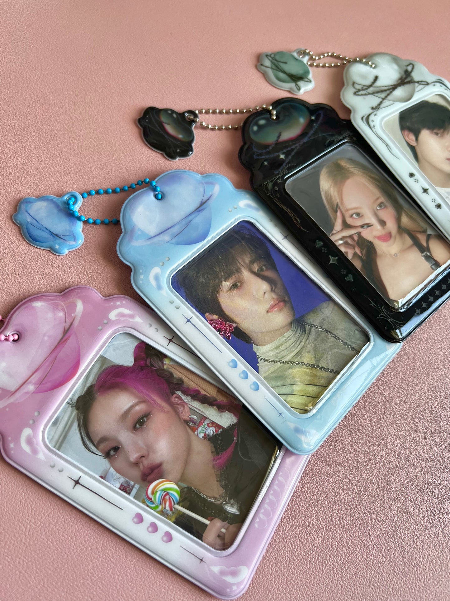 Heart Jelly K-pop Photo Card Holders