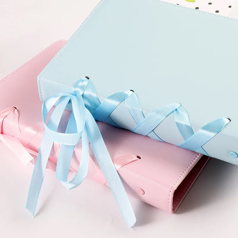 A5 Ballet Ribbon Binders