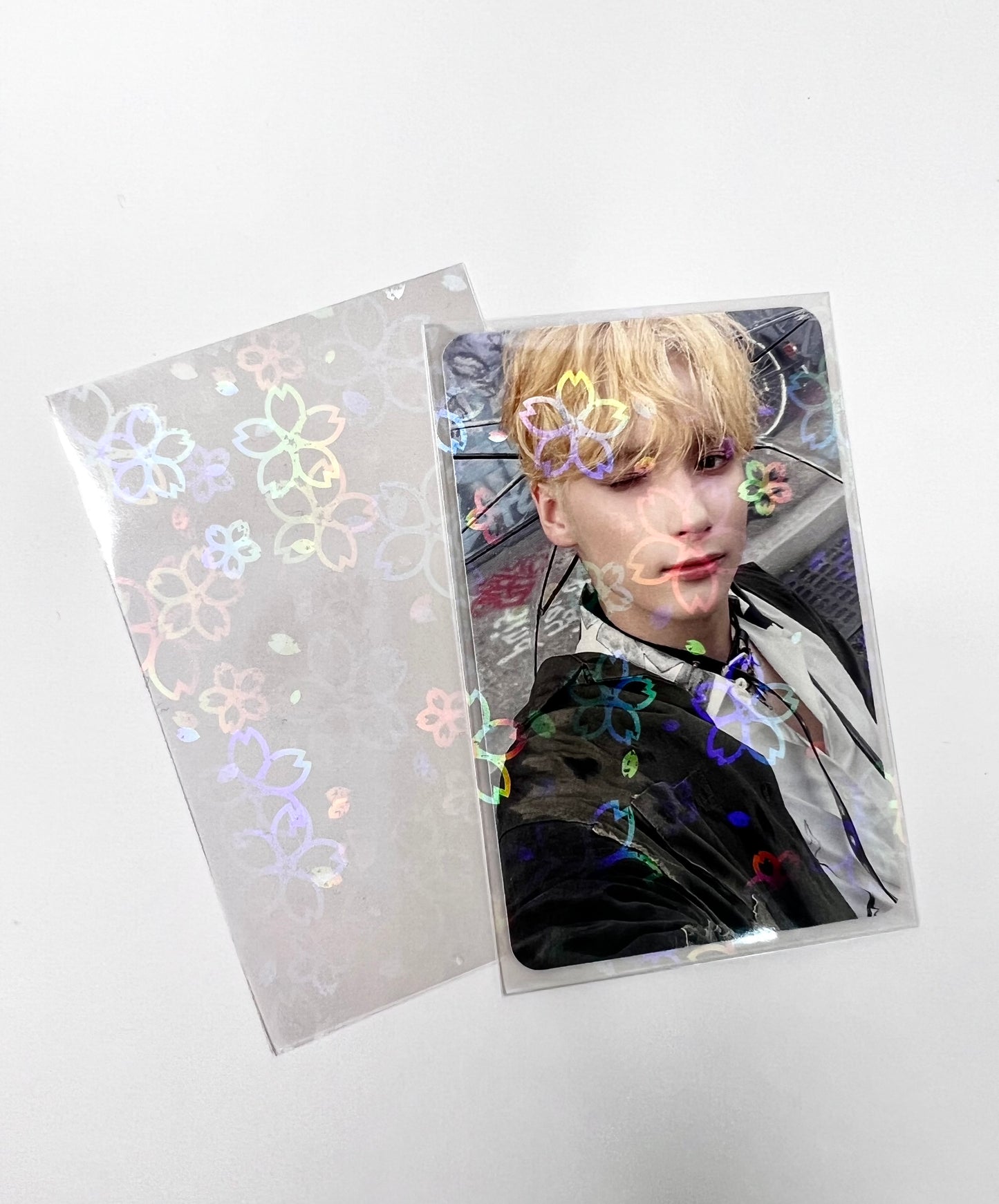 Sakura Holographic - Photo Card Sleeves| 57x89mm