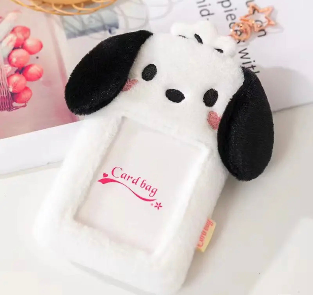 Kawaii Sanrio Plush Photo Card Holders