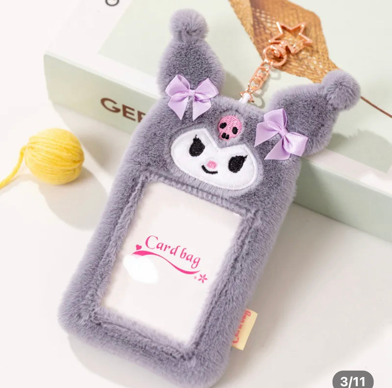 Kawaii Sanrio Plush Photo Card Holders