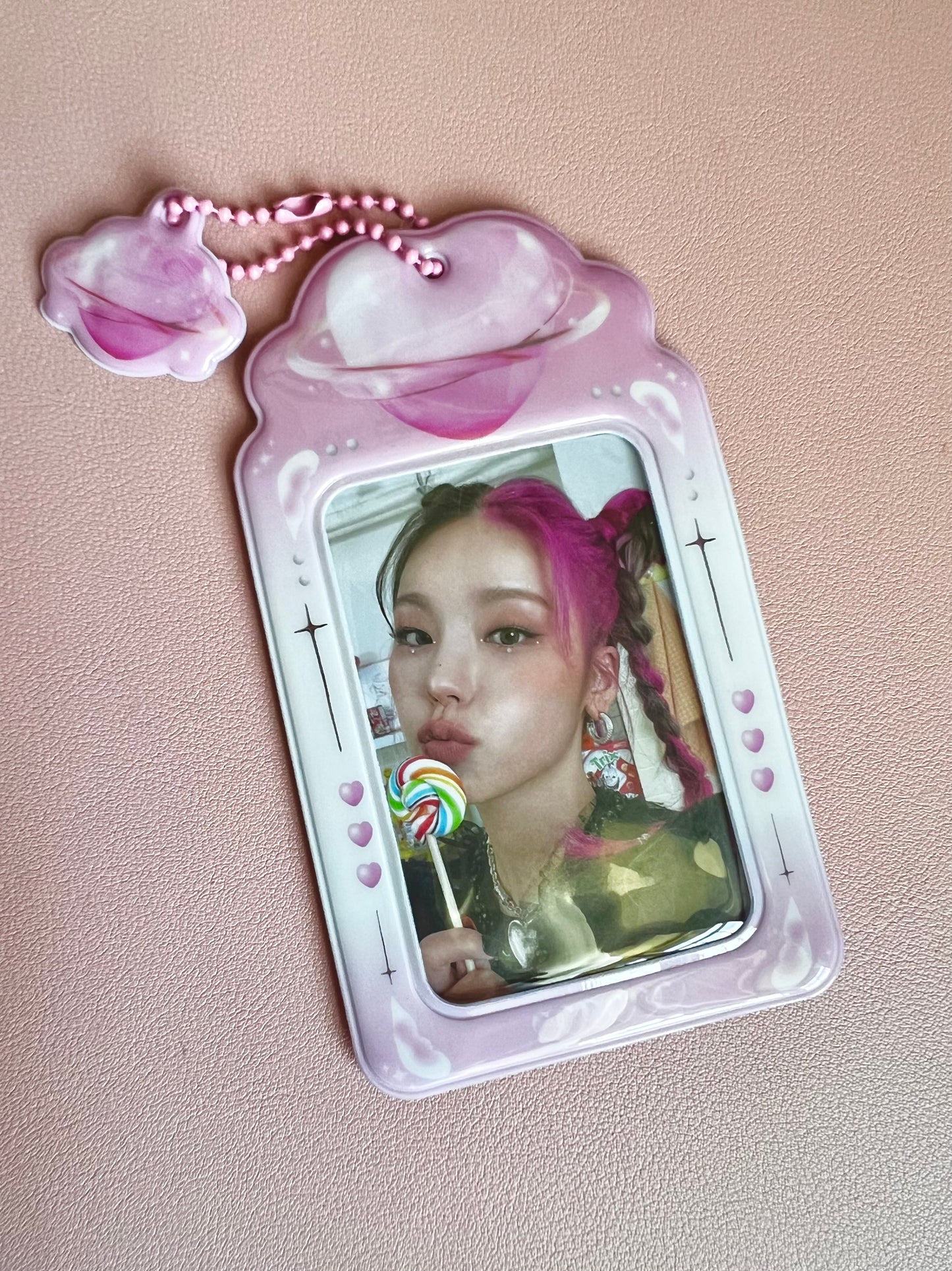 Heart Jelly K-pop Photo Card Holders