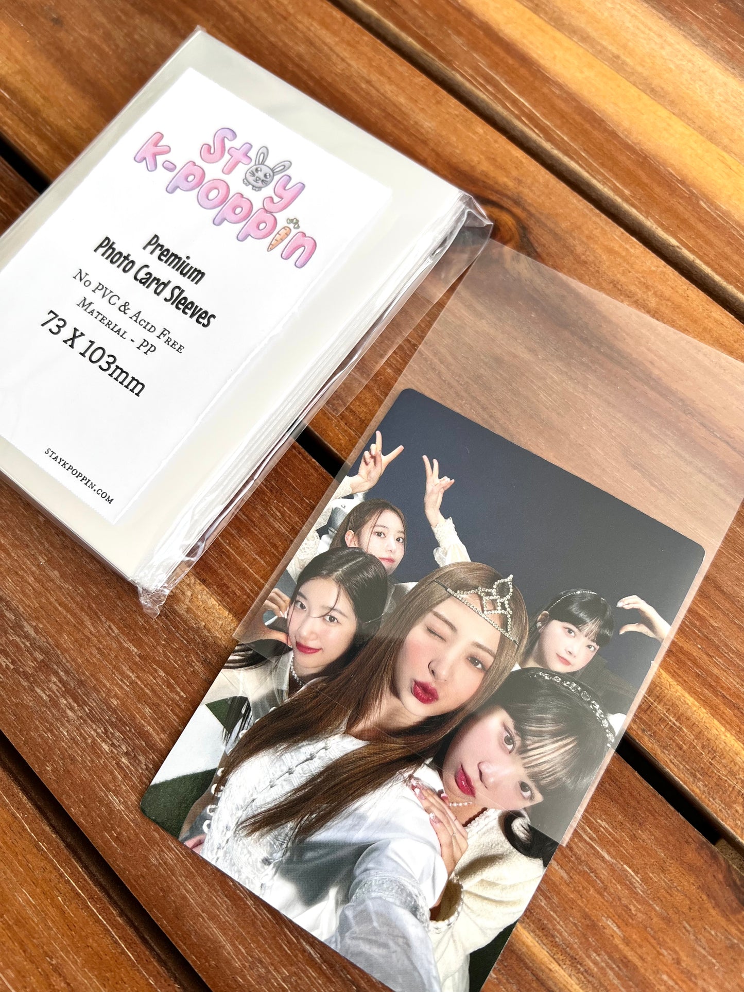 Premium Clear Photo Card Sleeves (73x103mm)