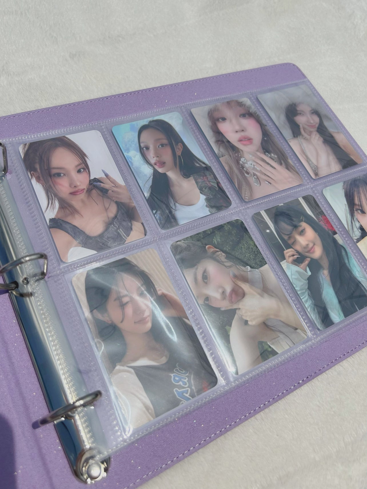 Macaroon A5 Extra Wide Extended Binders| Kpop Binders with 7pc slot pages / 8pc slot pages