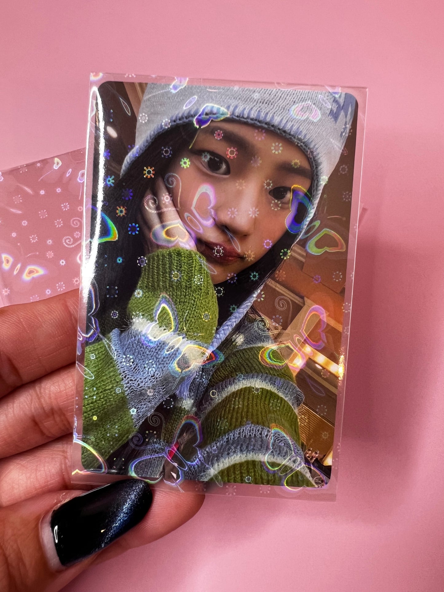 Butterfly Holographic Sleeves (58x89mm)