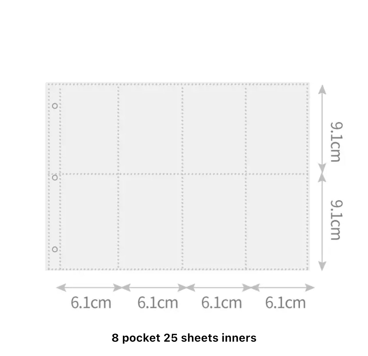 Macaroon A5 Extra Wide Extended Binders| Kpop Binders with 7pc slot pages / 8pc slot pages