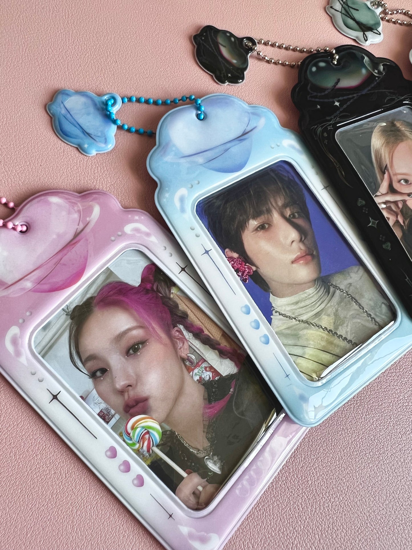 Heart Jelly K-pop Photo Card Holders