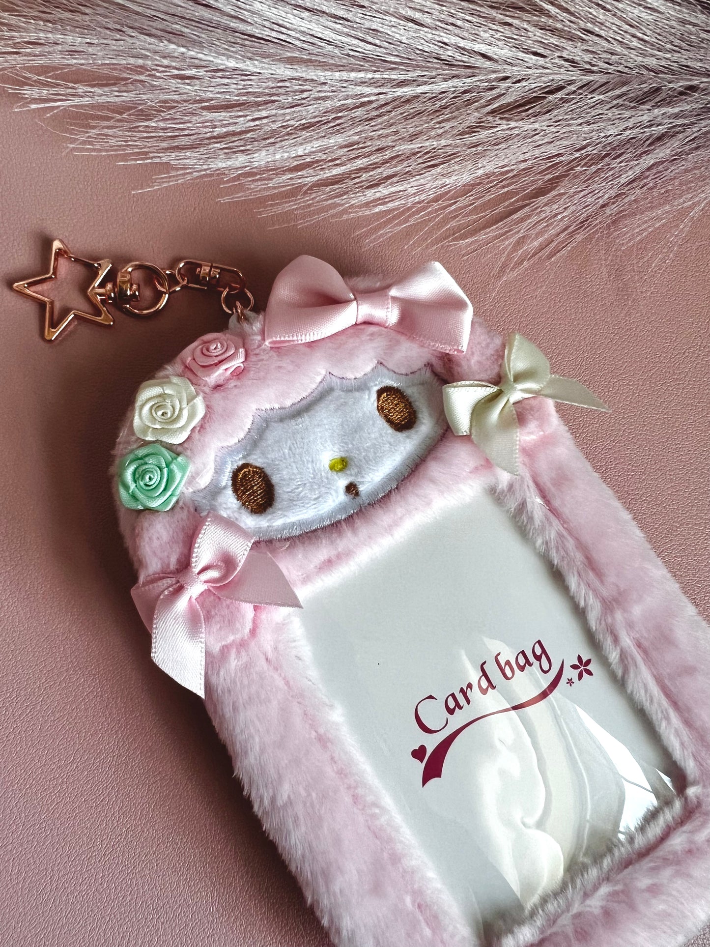 Kawaii Sanrio Plush Photo Card Holders