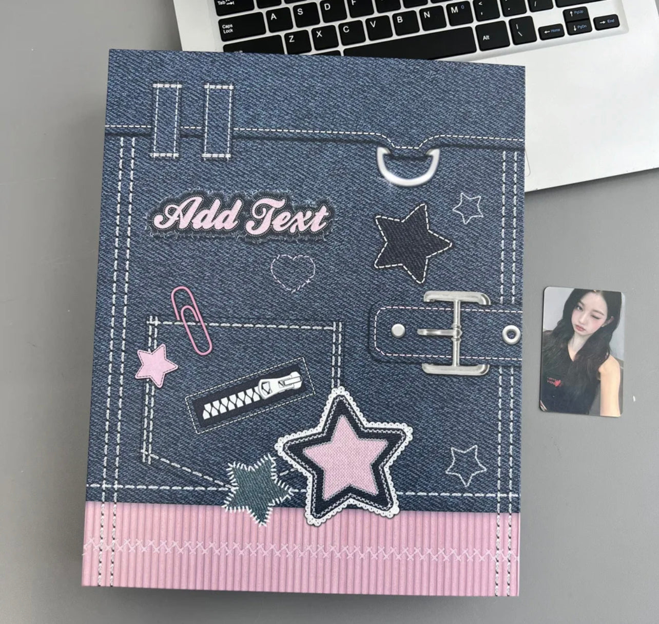 Denim HardCover A5 and A4 - Photo Card Binder