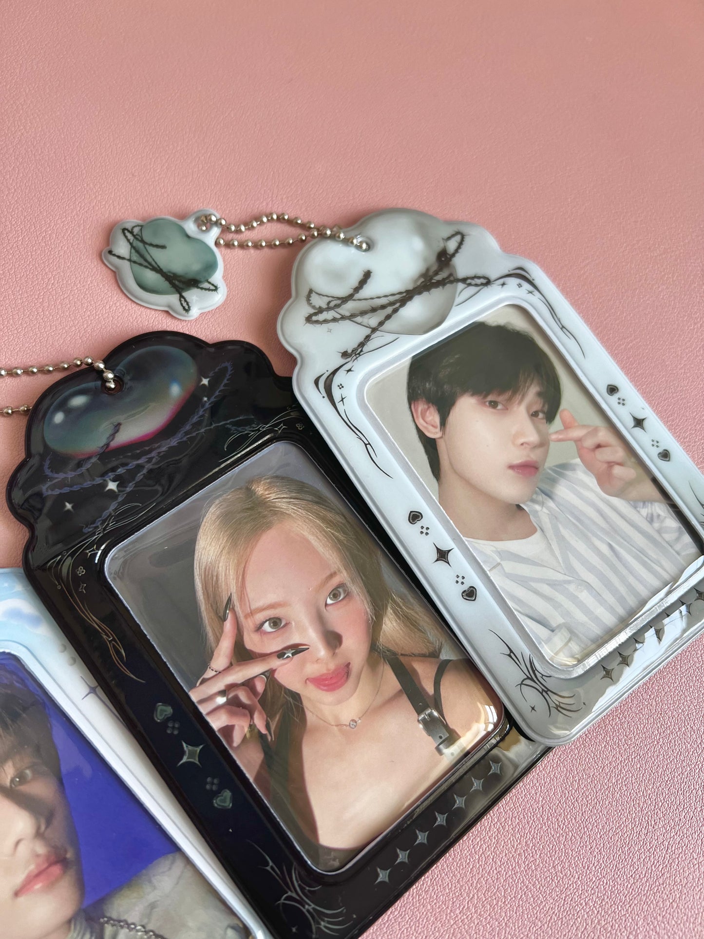 Heart Jelly K-pop Photo Card Holders