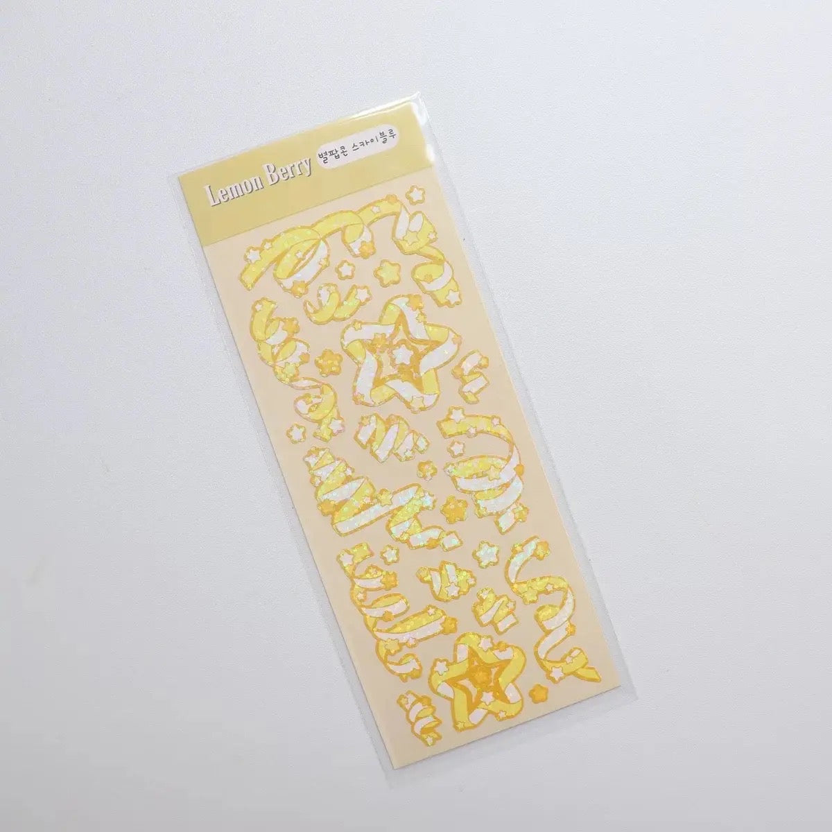 Star & Ribbon - Holographic Stickers