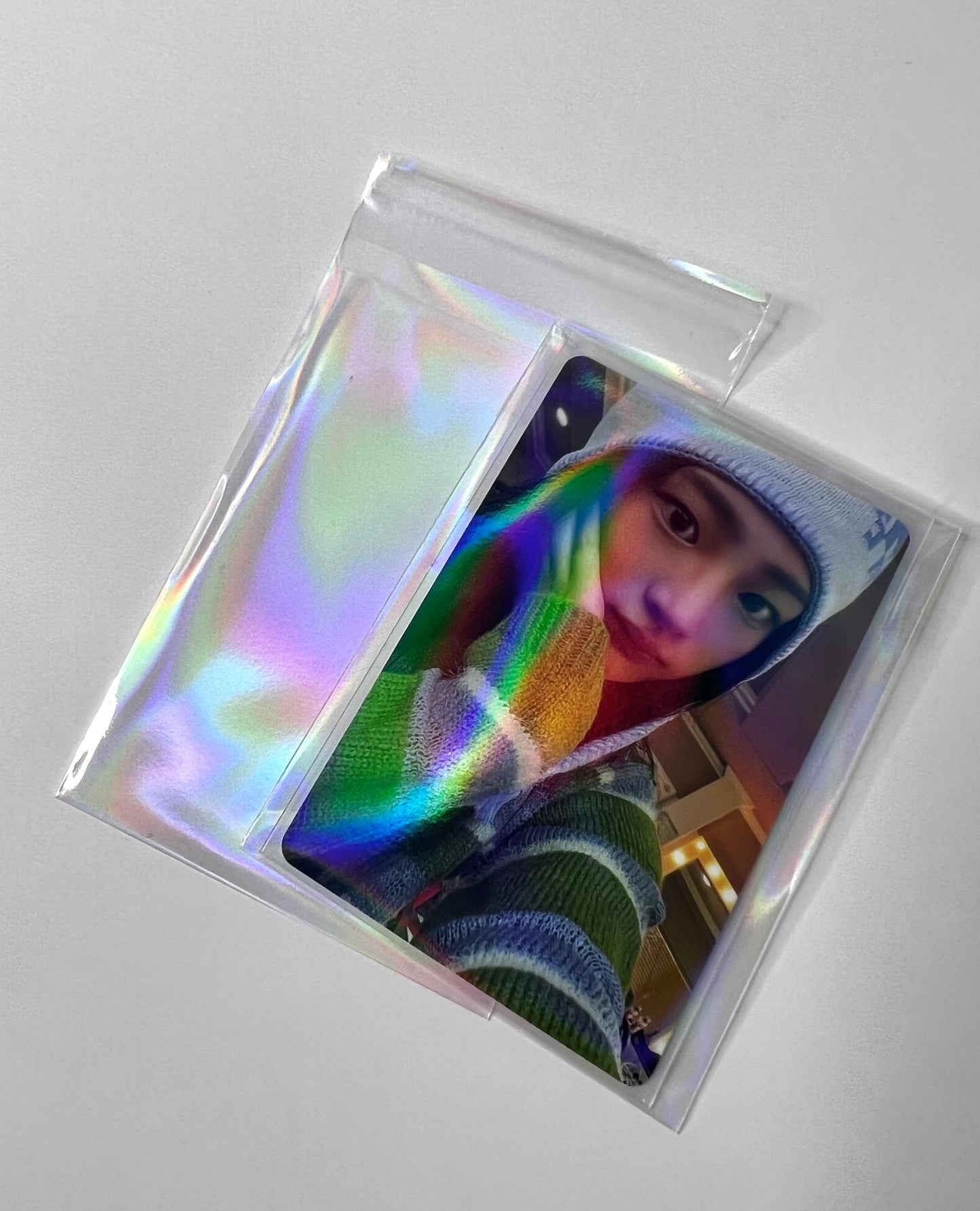 Rainbow Holographic- Resealable Sleeves