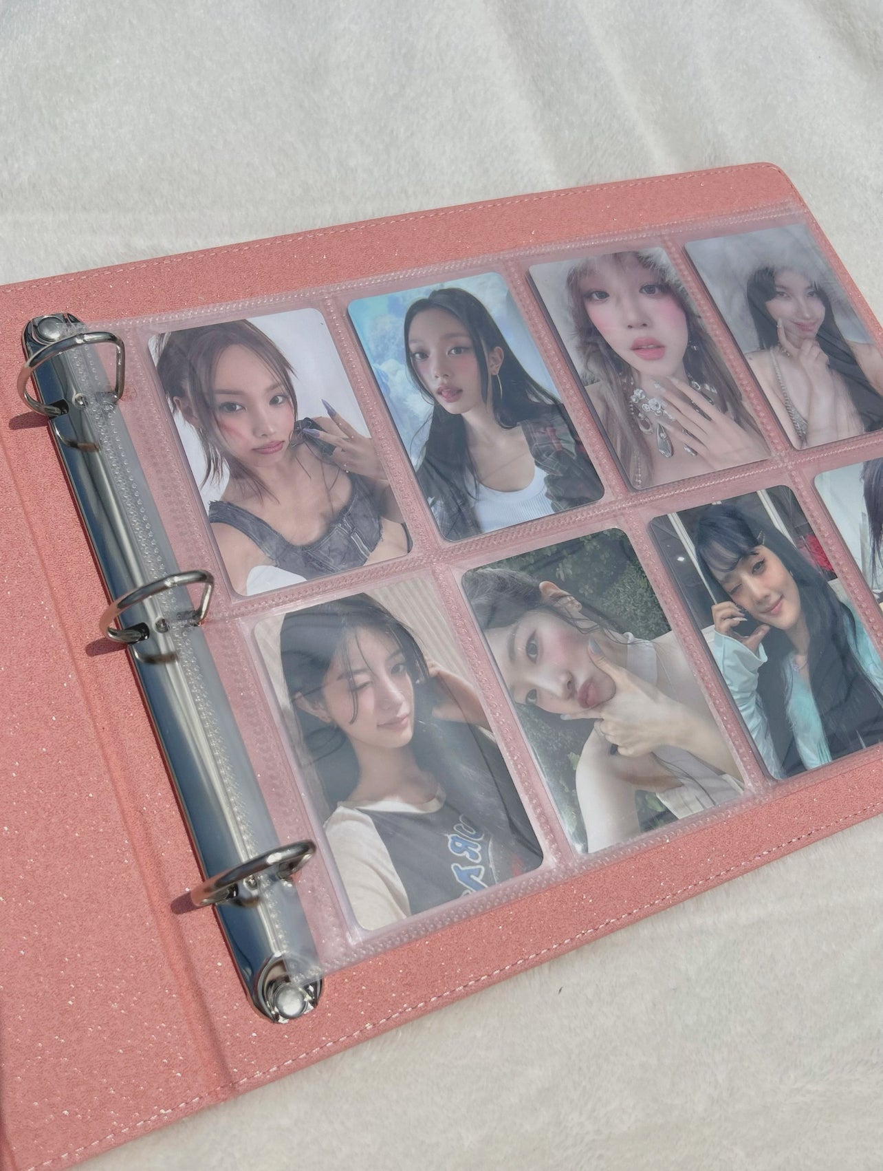 Macaroon A5 Extra Wide Extended Binders| Kpop Binders with 7pc slot pages / 8pc slot pages