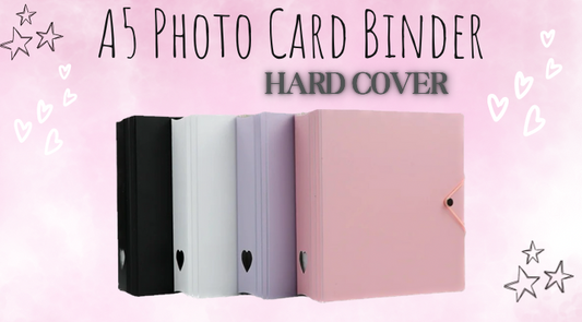 A5 small sized Photo card binder - D Ring Binder