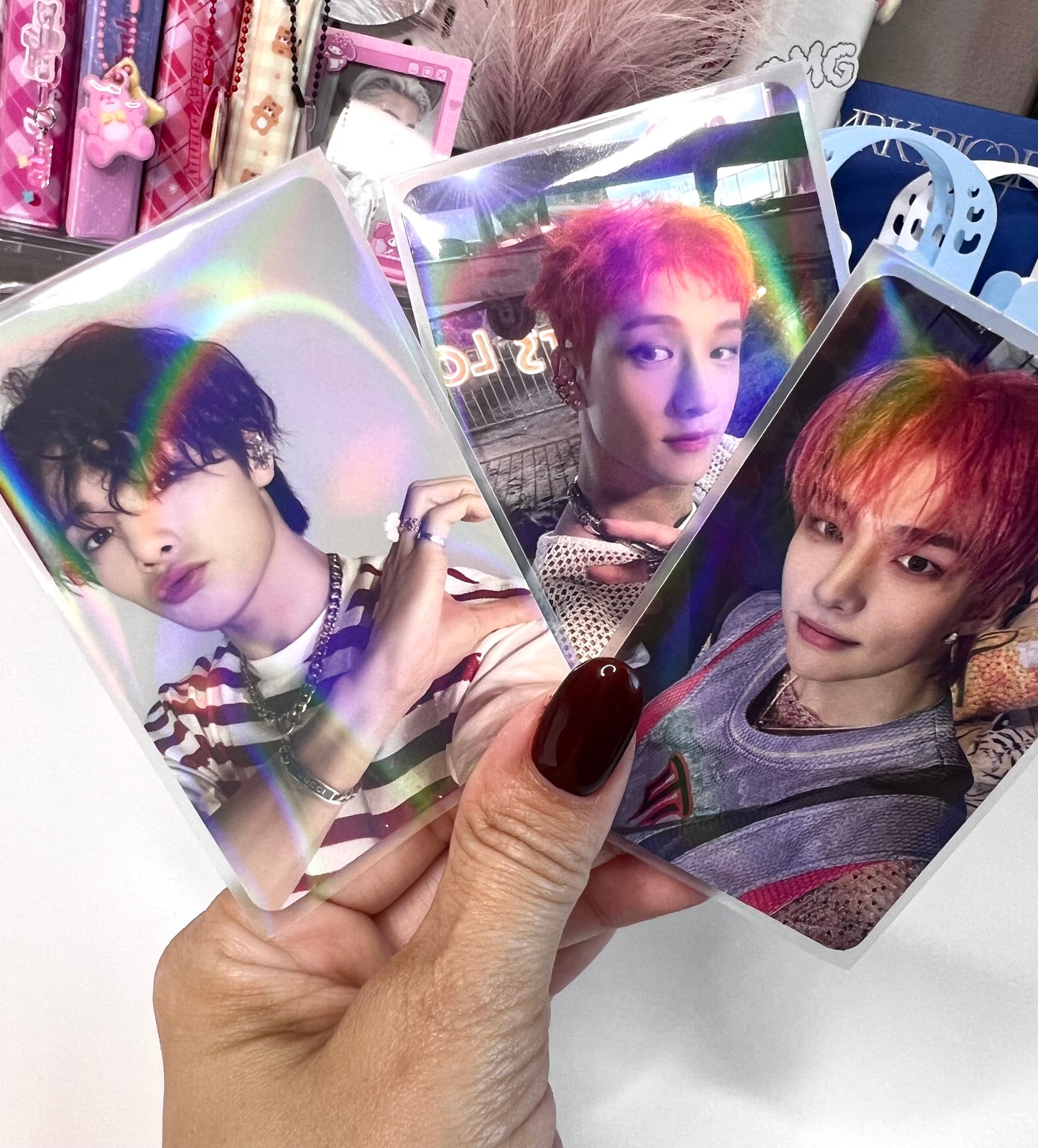 Rainbow/Matte Back Holographic - Photo Card Sleeves - 57x89mm