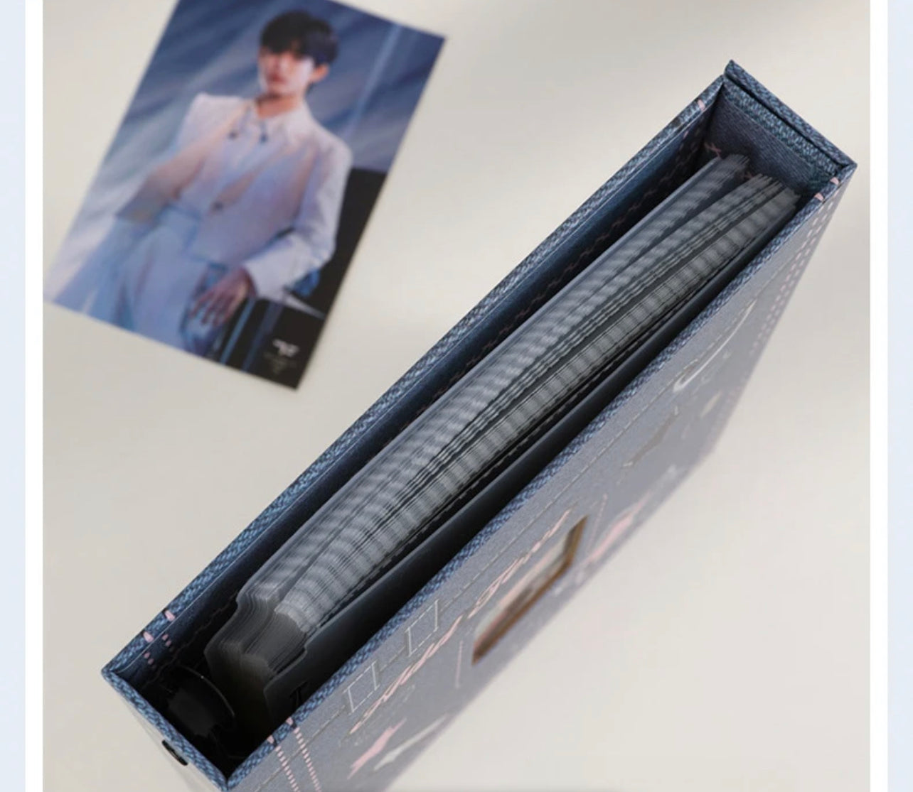 Denim HardCover A5 and A4 - Photo Card Binder