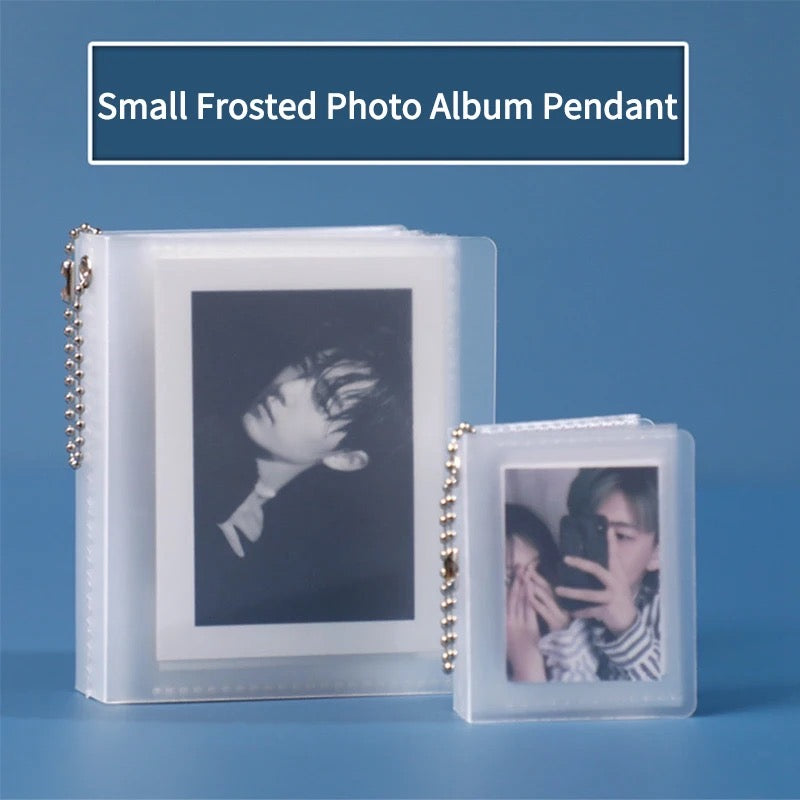 Frosted Mini Photo Card Albums