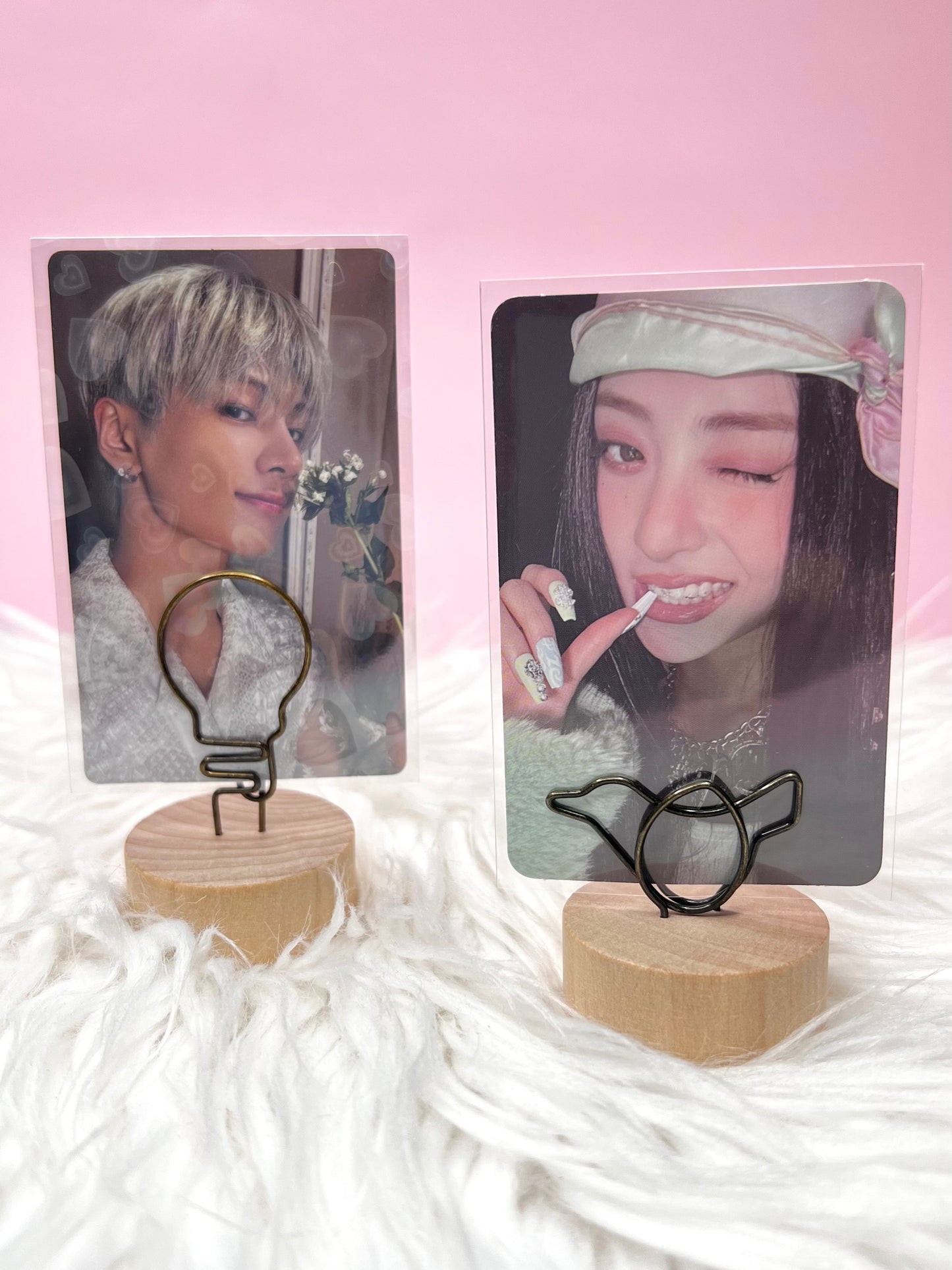 Wooden Photo Card Clip Holders