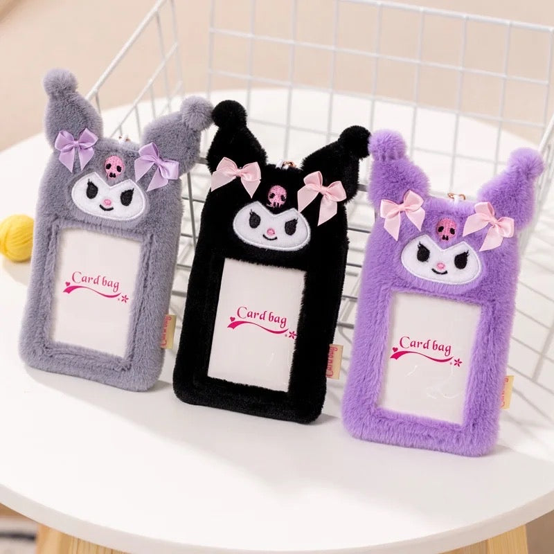 Kawaii Sanrio Plush Photo Card Holders