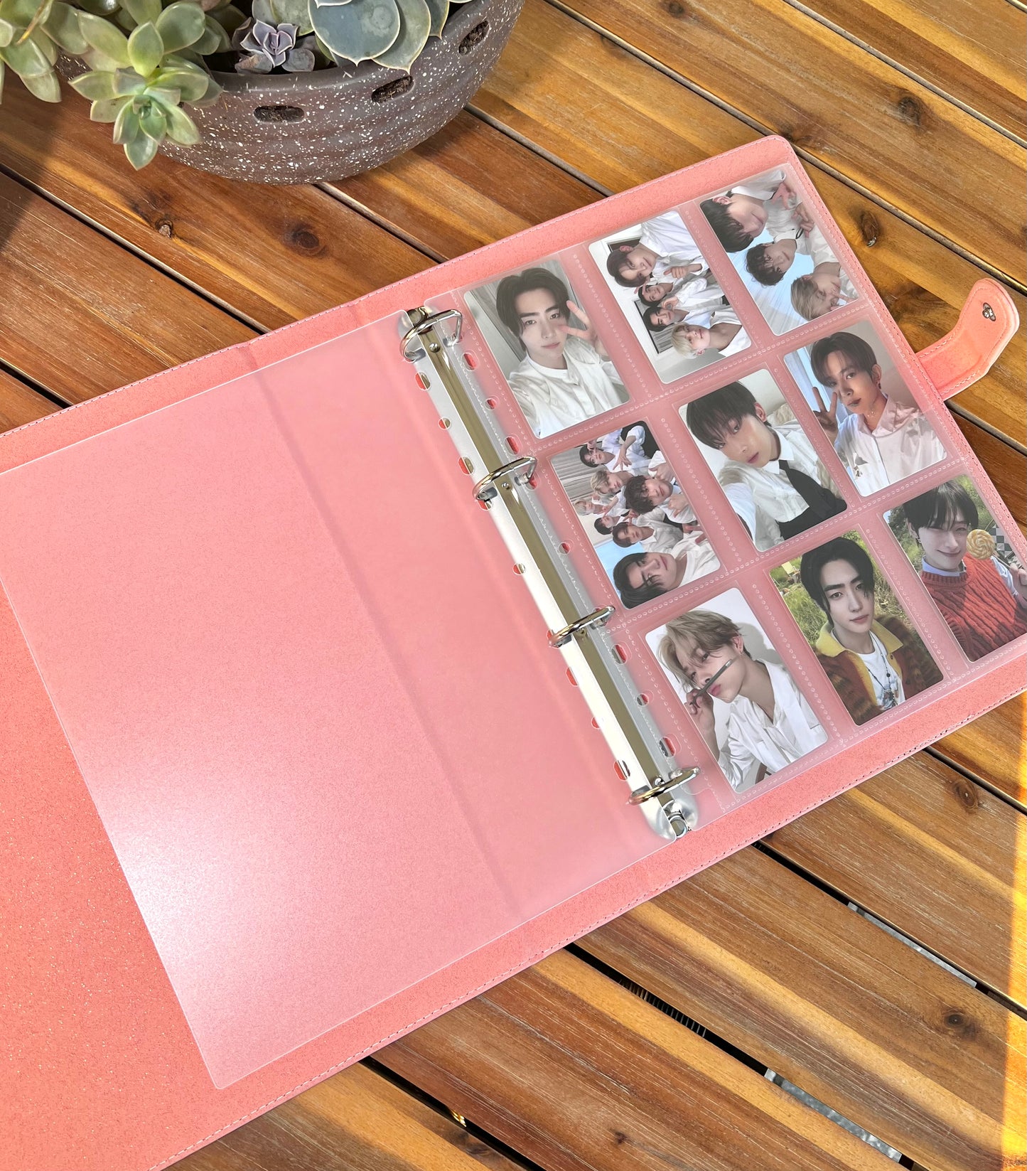 A4 Macaroon Glitter Binder - DRing