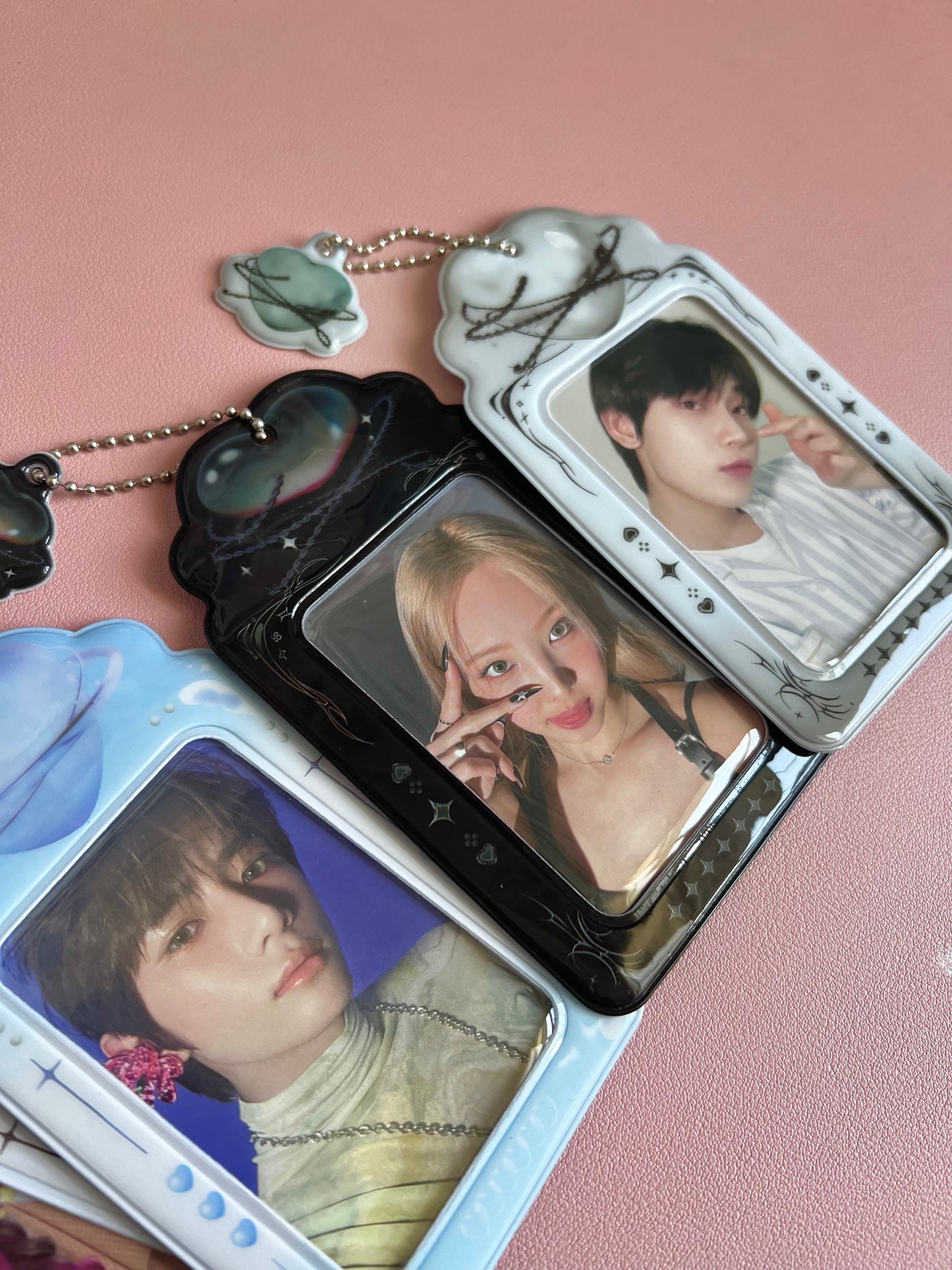 Heart Jelly K-pop Photo Card Holders