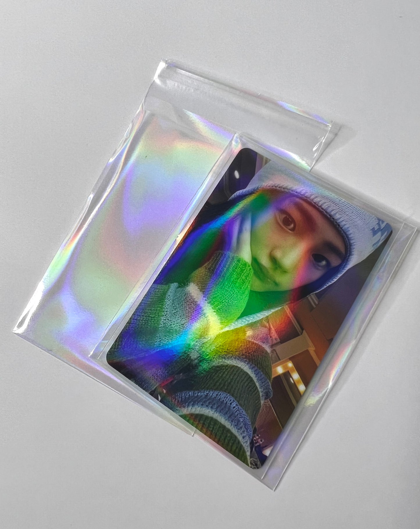 Rainbow Holographic- Resealable Sleeves