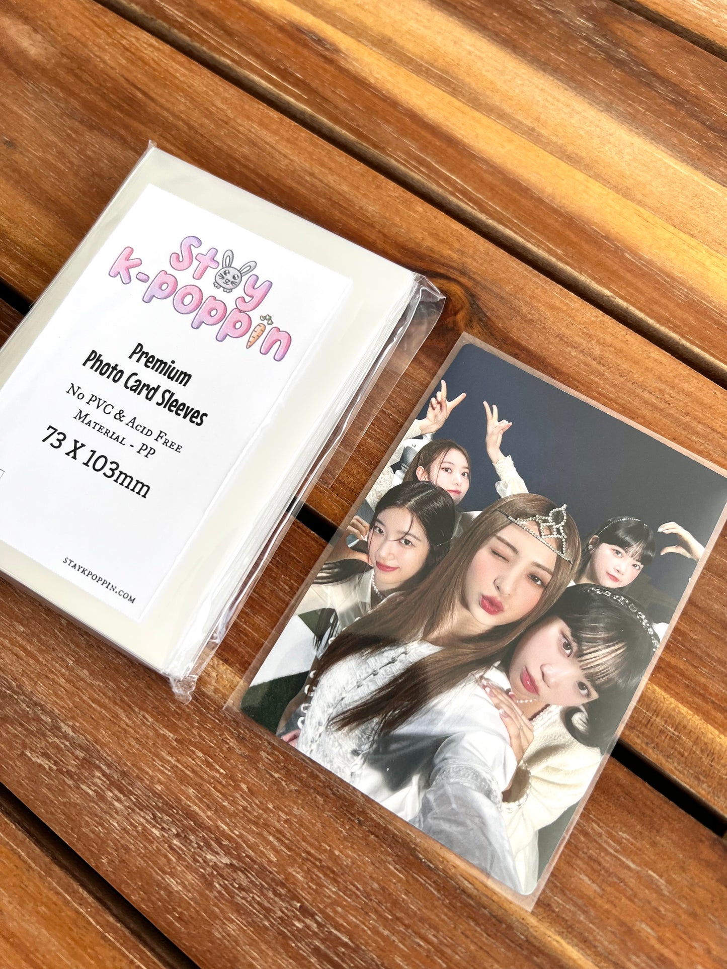 Premium Clear Photo Card Sleeves (73x103mm)