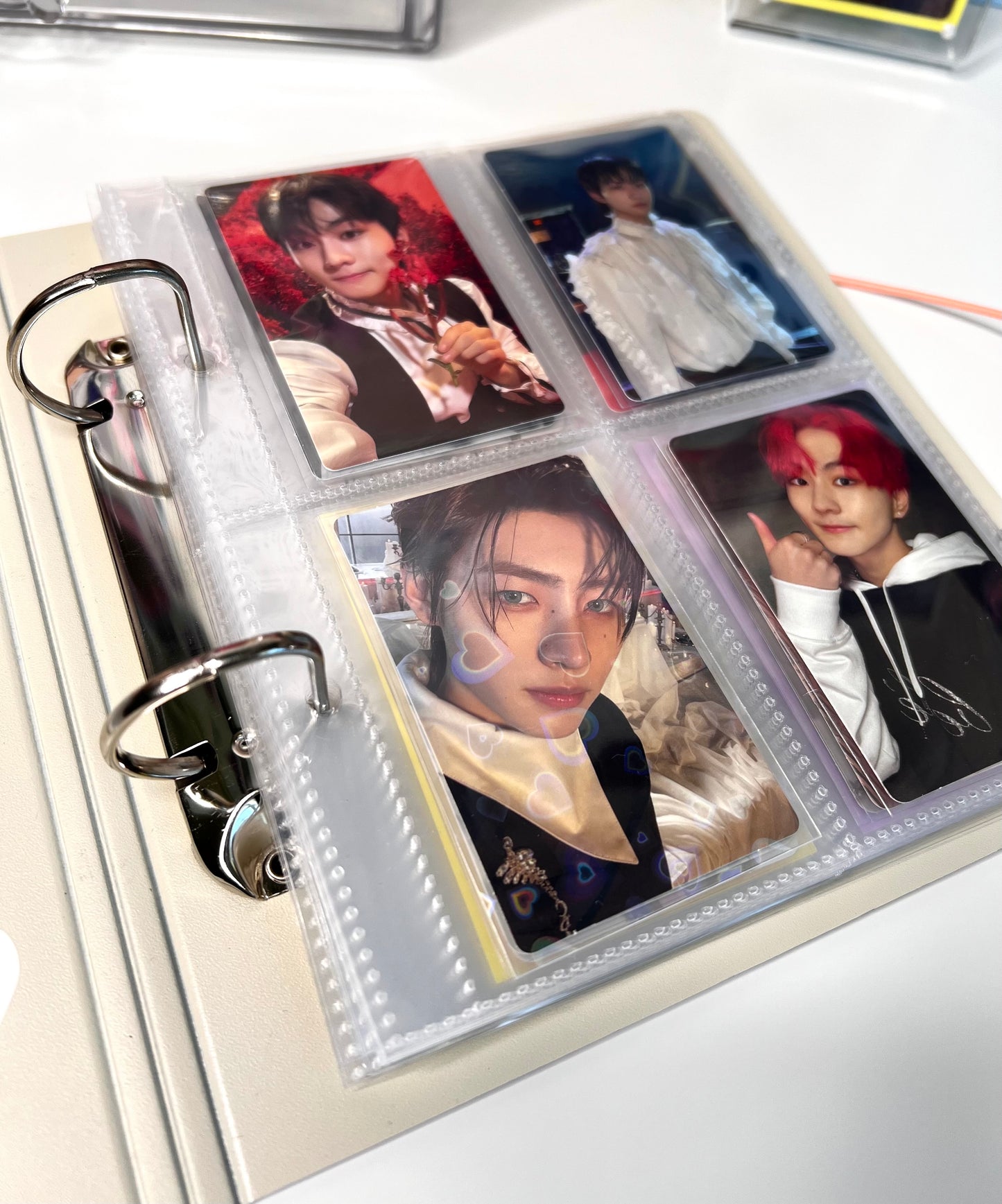 A5 small sized Photo card binder - D Ring Binder