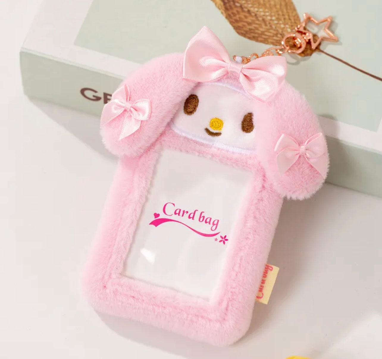 Kawaii Sanrio Plush Photo Card Holders