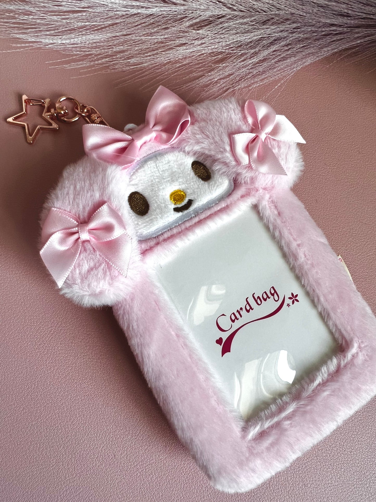 Kawaii Sanrio Plush Photo Card Holders