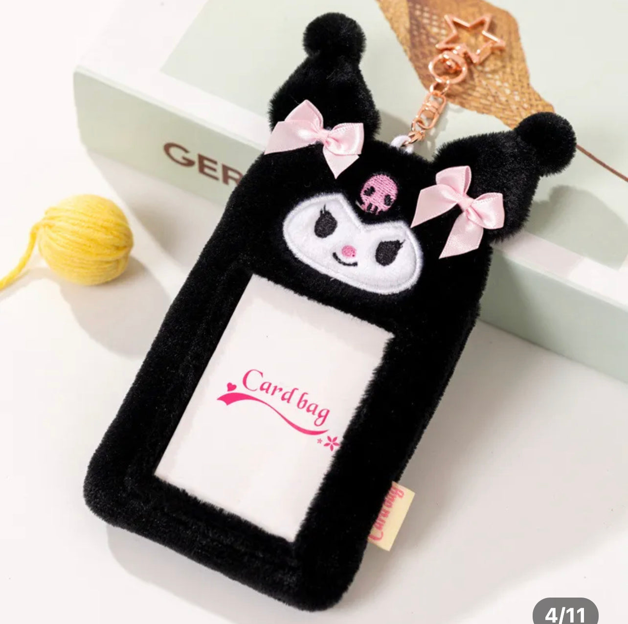 Kawaii Sanrio Plush Photo Card Holders