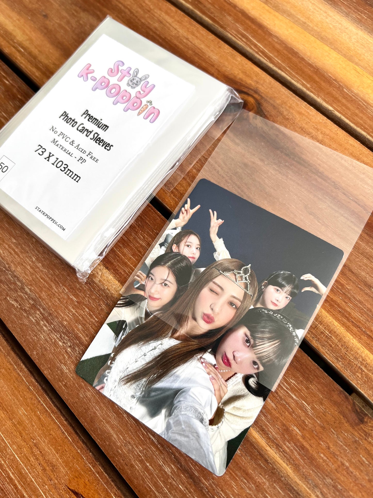 Premium Clear Photo Card Sleeves (73x103mm)