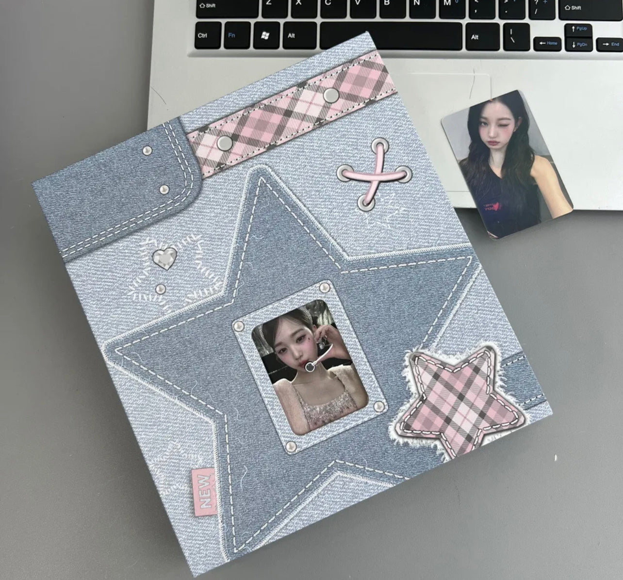 Denim HardCover A5 and A4 - Photo Card Binder