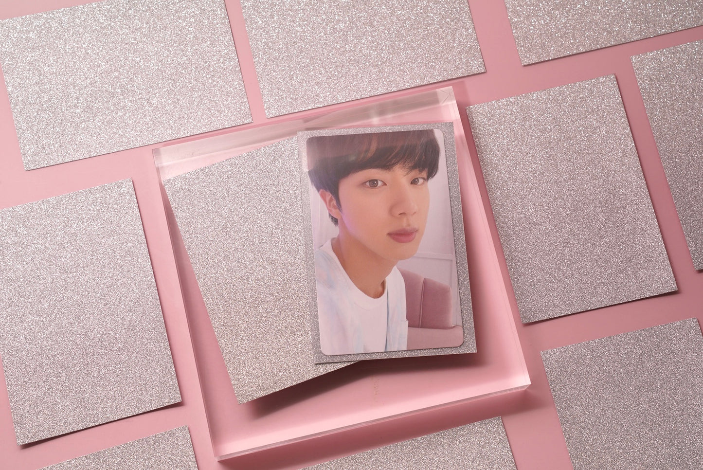 Glitter Photo Card Sleeves