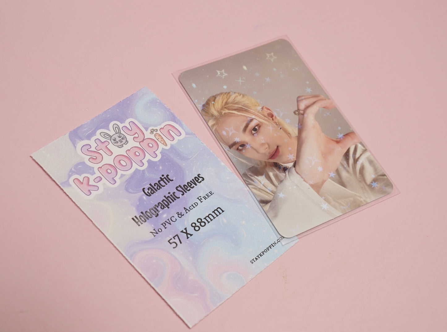 Star Collection Holographic Photo Card Sleeves