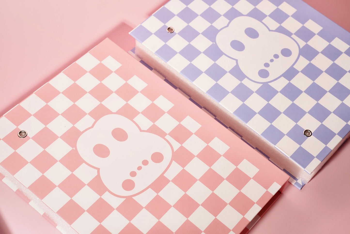 A5 Checkered Notebook Binder