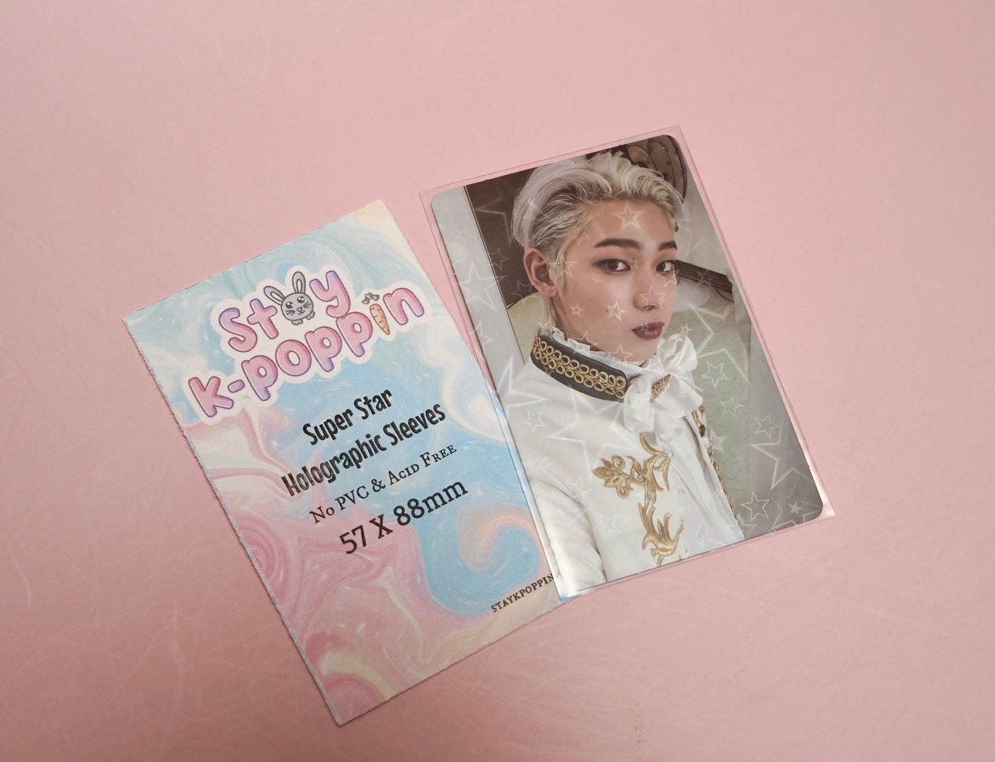 Star Collection Holographic Photo Card Sleeves