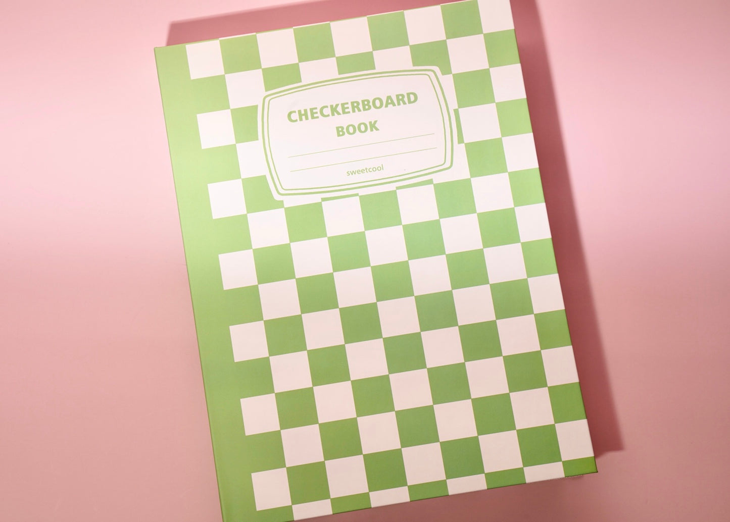 A5 Checkered Notebook Binder