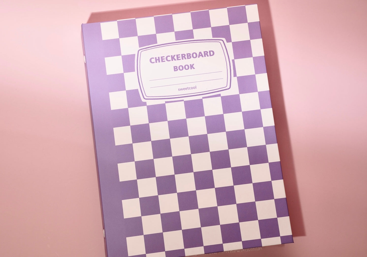 A5 Checkered Notebook Binder