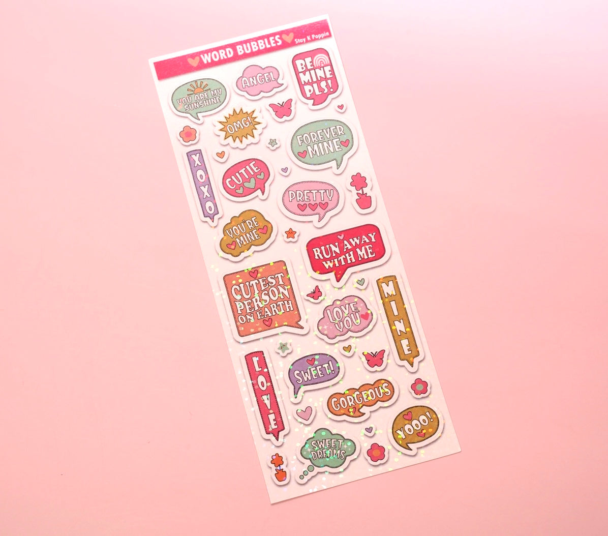 Word Bubble Stickers