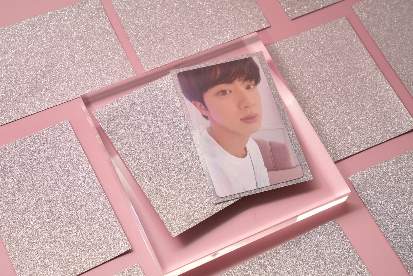 Glitter Photo Card Sleeves