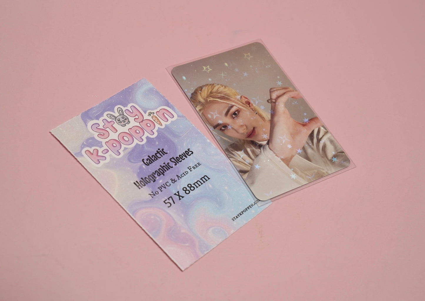 Star Collection Holographic Photo Card Sleeves