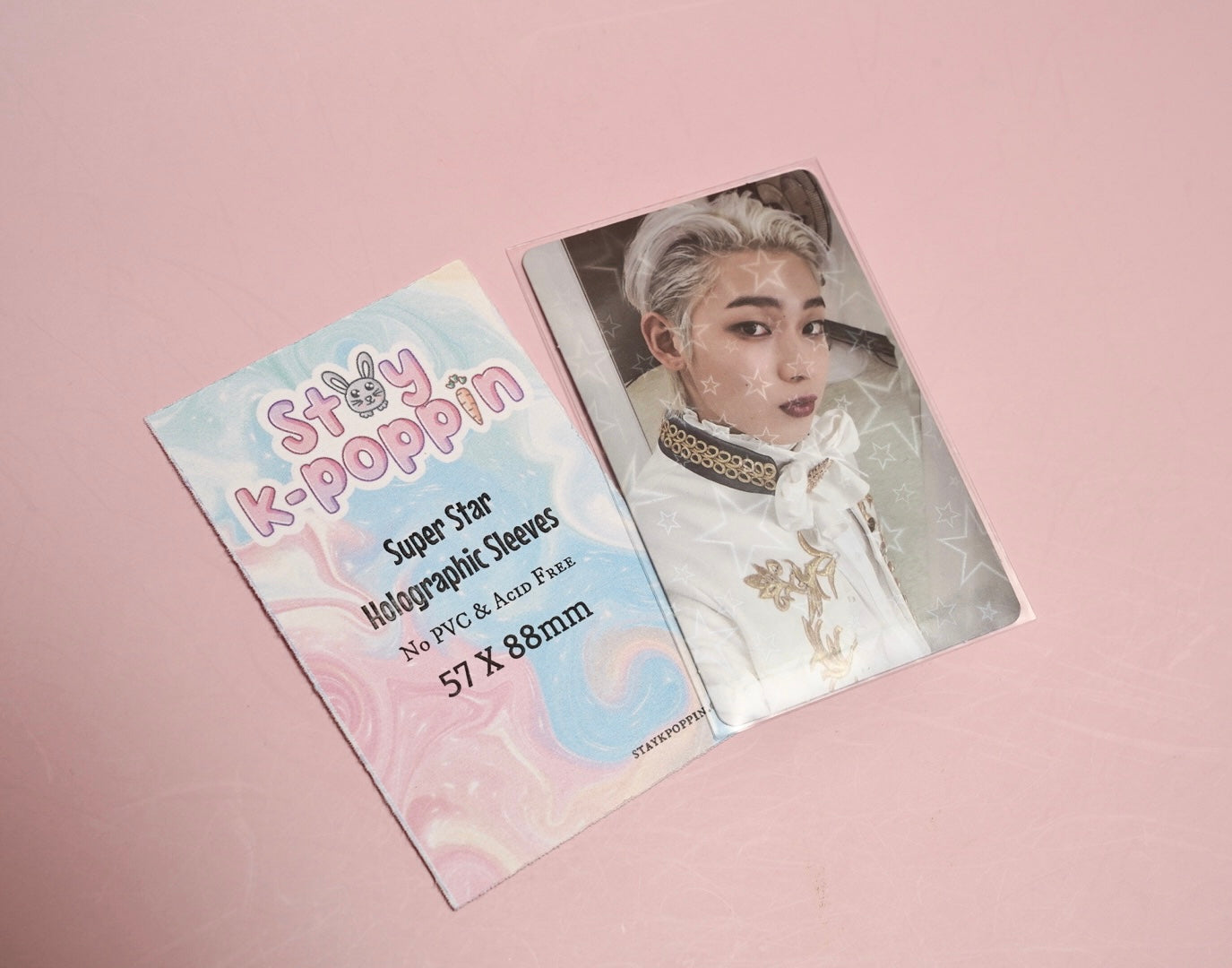 Star Collection Holographic Photo Card Sleeves