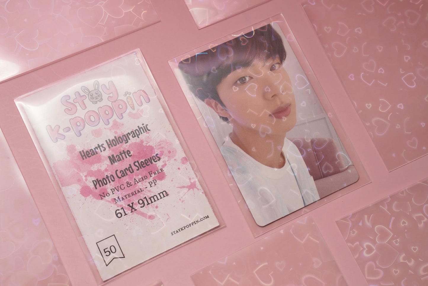 Diamond Holographic Postcard Sleeves – Hallyu Hamkke