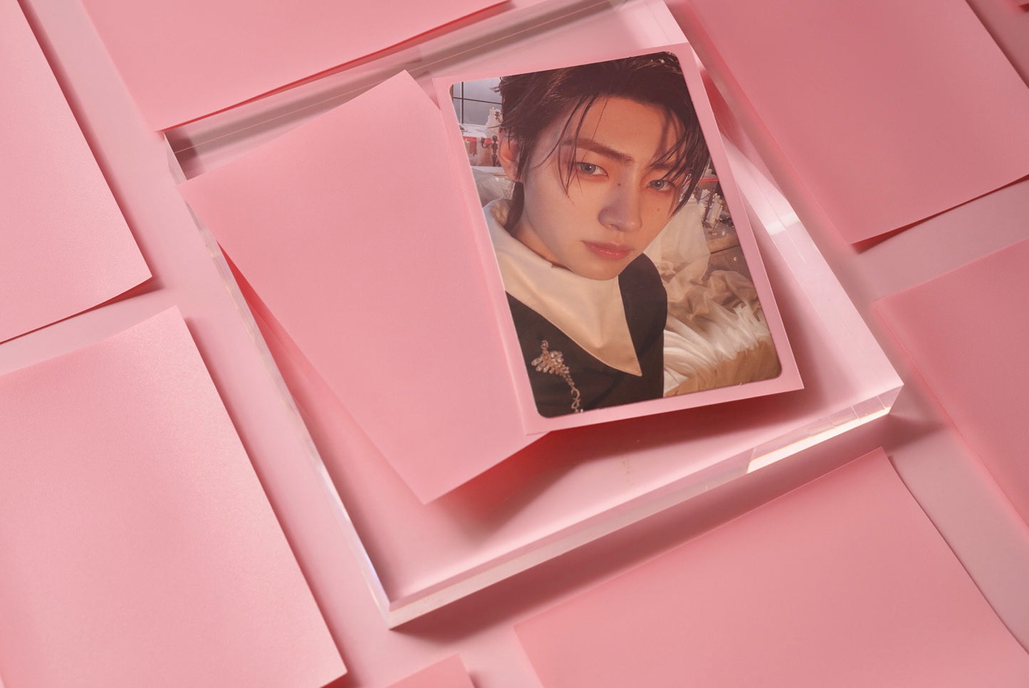 Pastel Colored Photo Card Sleeves| 50pcs | 61x91mm