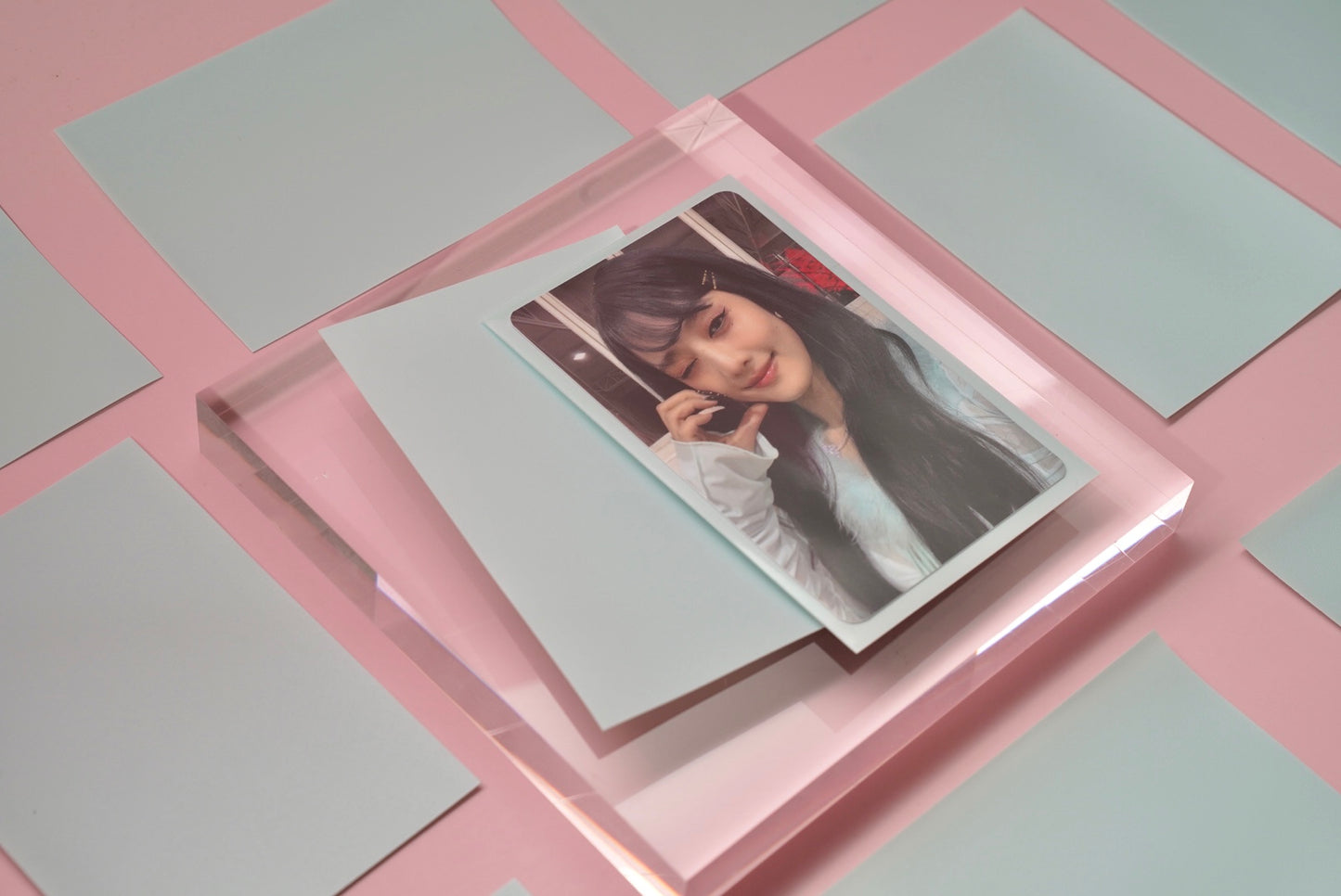 Pastel Colored Photo Card Sleeves| 50pcs | 61x91mm