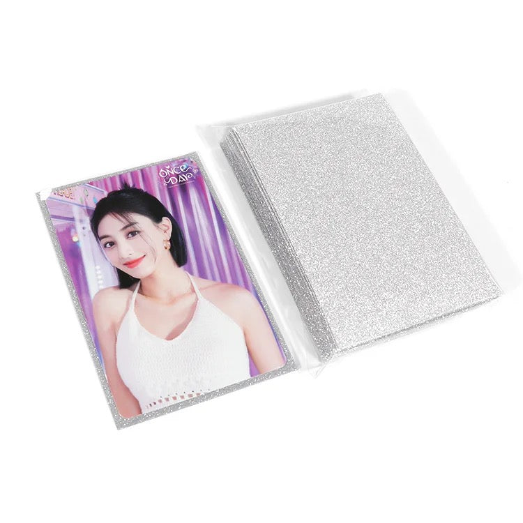 Glitter Photo Card Sleeves