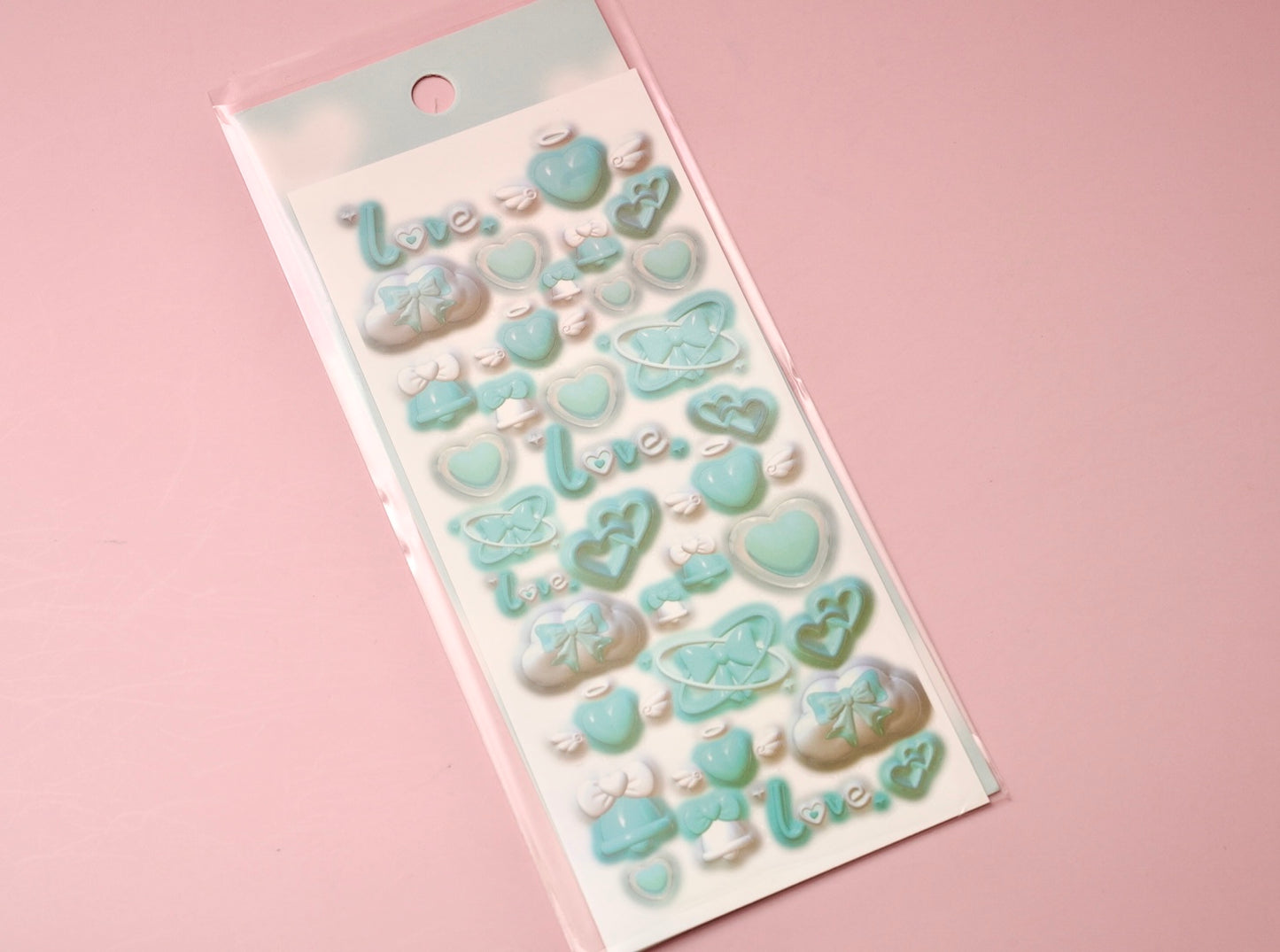 Lovely Heart & Cloud Stickers