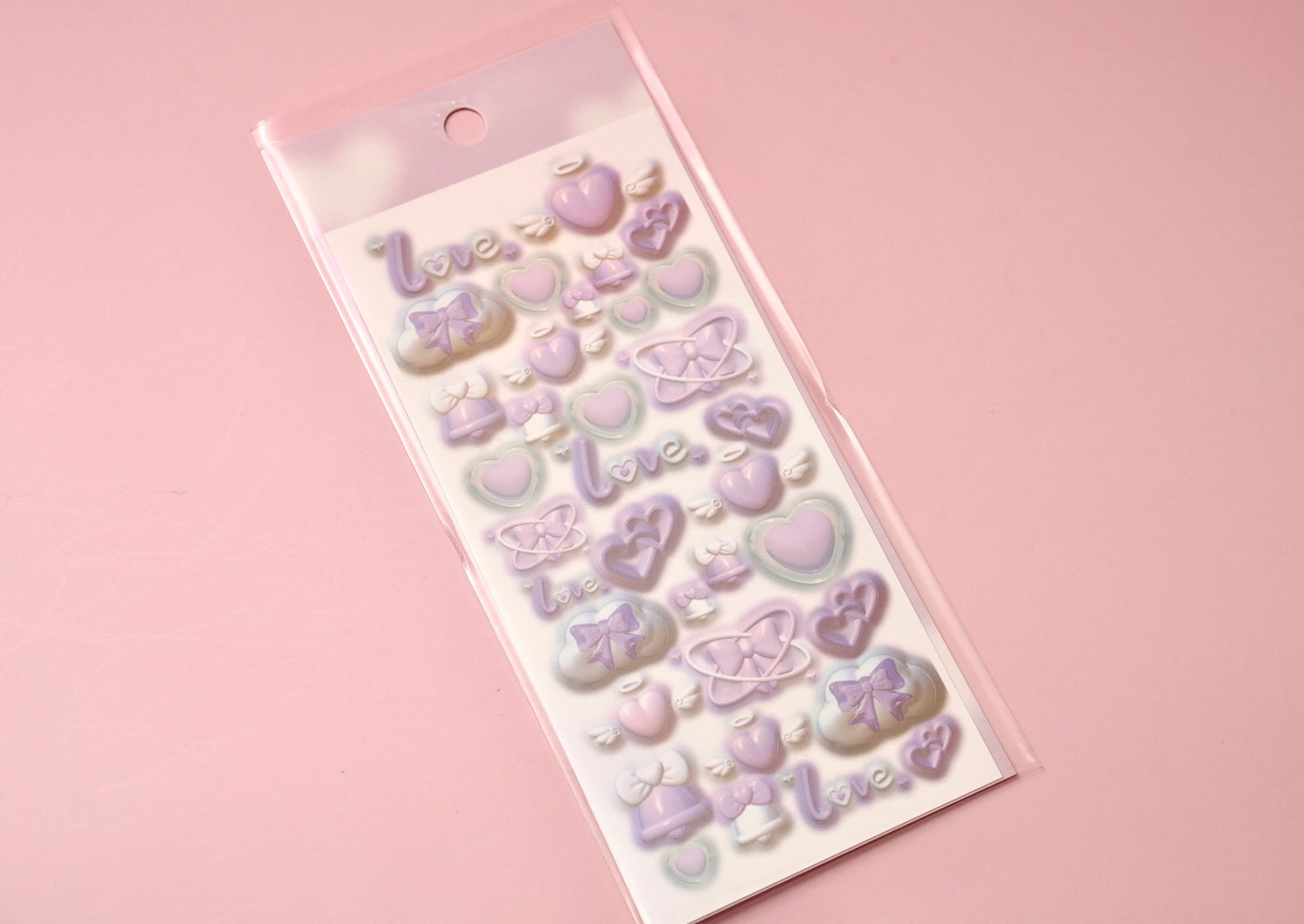 Lovely Heart & Cloud Stickers